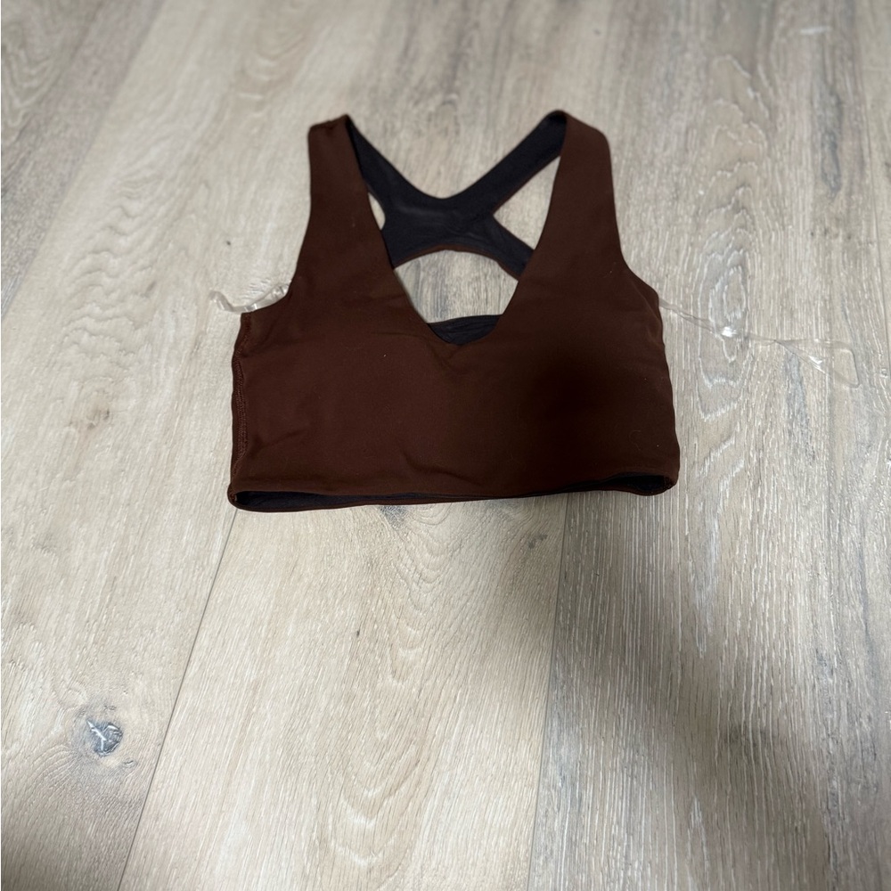 lululemon athletica Brown Sports Bra